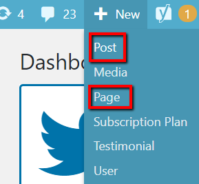 WP Dashboard Plus New