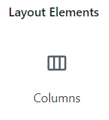 Layout Elements Columns