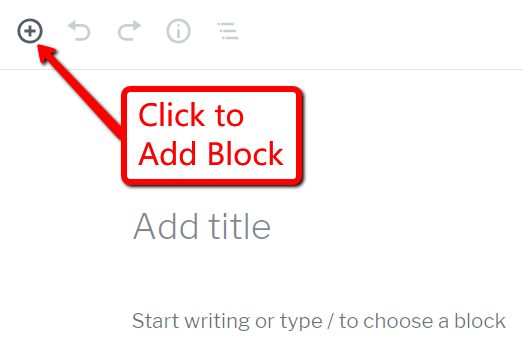 Click to Add Block