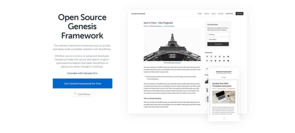 open source genesis framework