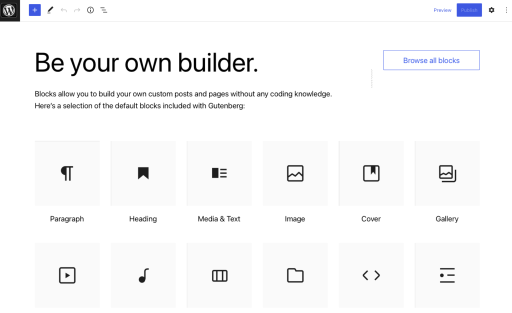 gutenberg blocks