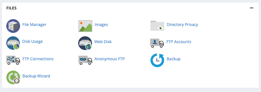 cPanel File Manager