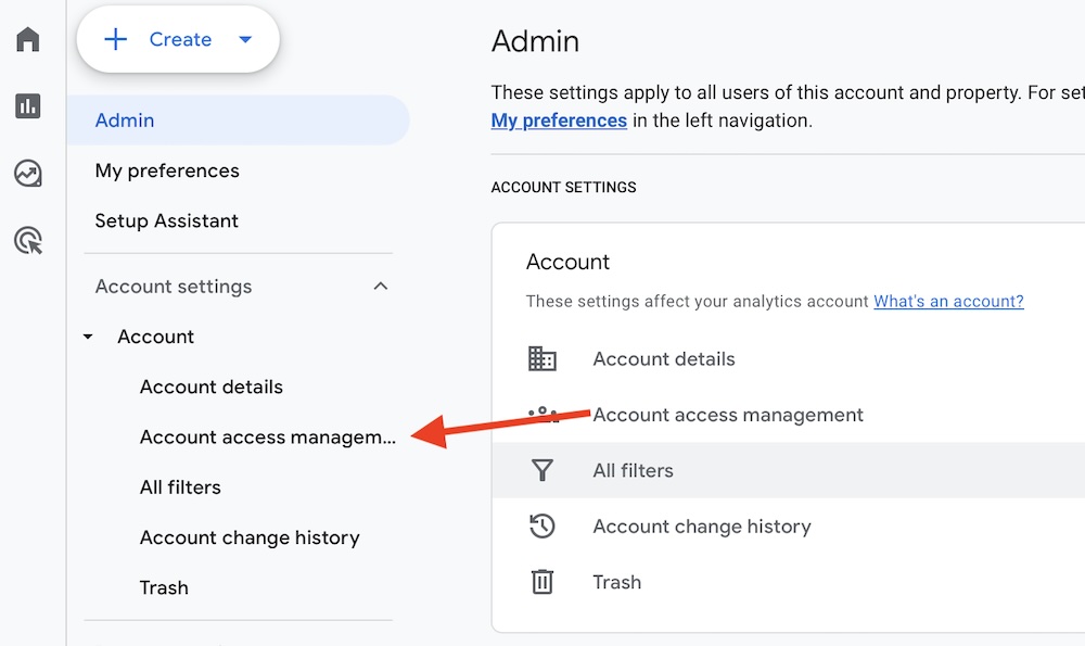 Account Access Management